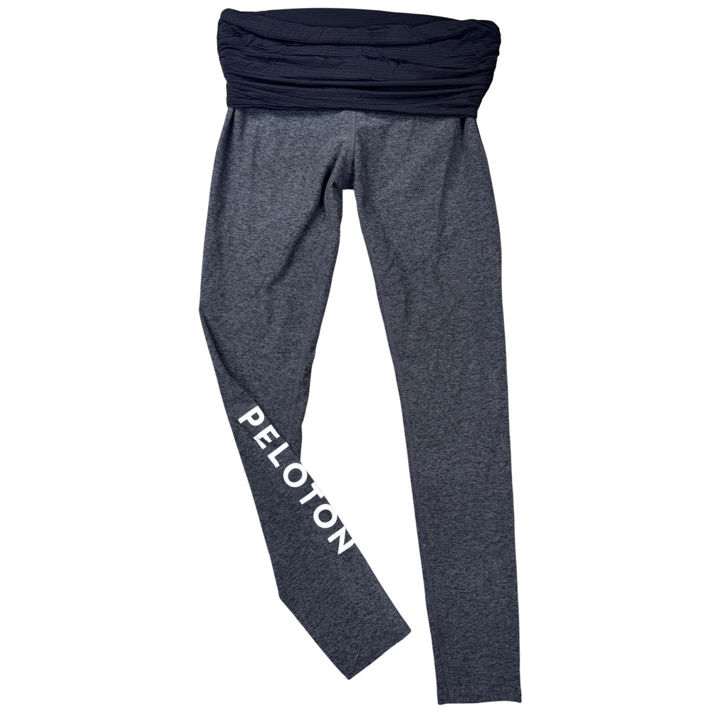 Beyond Yoga x Peloton Womens Maternity Gray High Waist Leggings Size Large